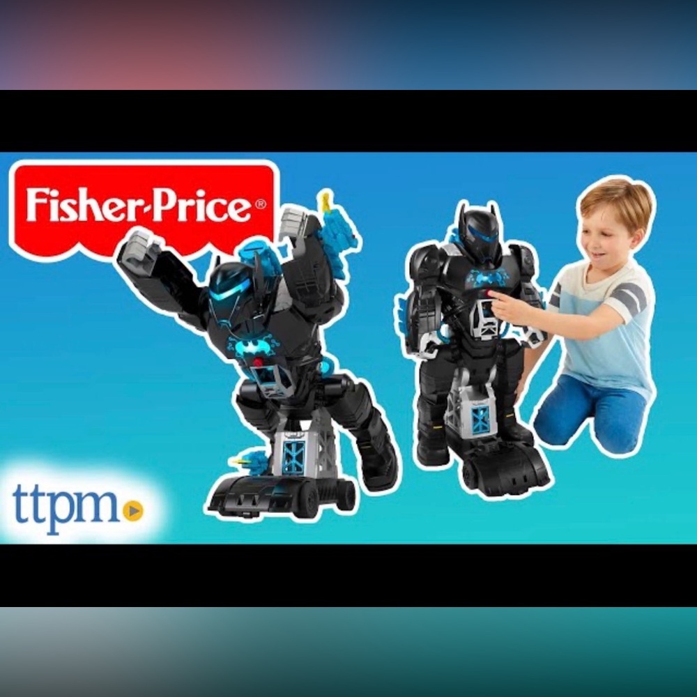 Fisher-Price Imaginext DC Super Friends Bat-Tech Batbot Transforming2-in-1 Robot